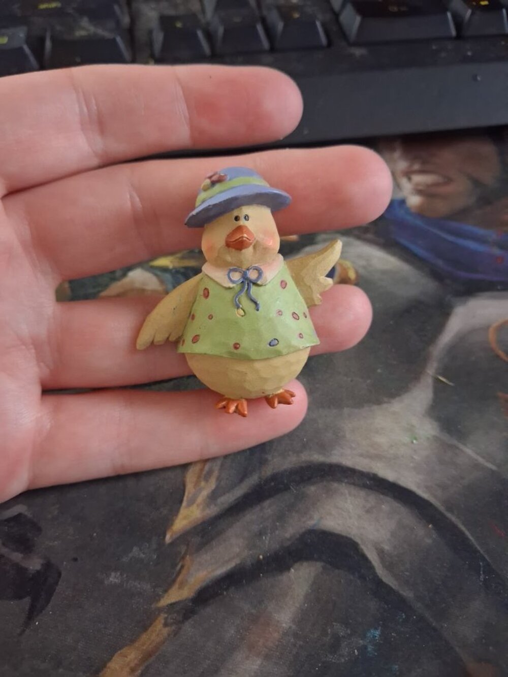 Duck brooch